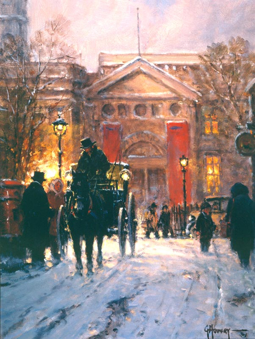 Winter Evening (526x700, 466Kb)