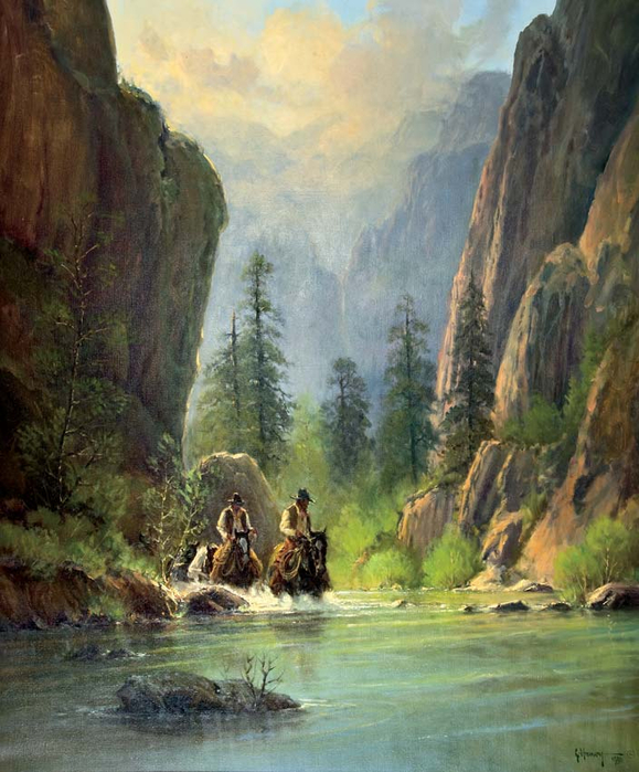 Among the Silence of Canyon Echos (579x700, 423Kb)