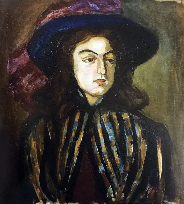 1906-1907 Женский портрет (631x700, 170Kb)