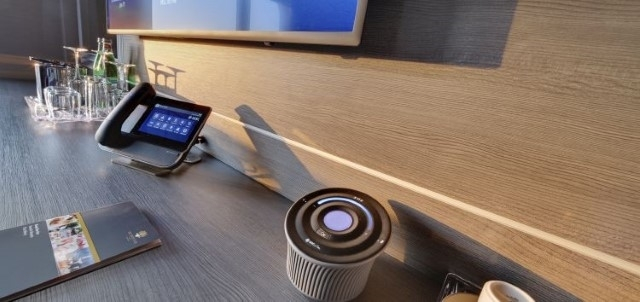 MSC Cruises' digital cabin assistant (pictured) contains 800 answers to customer questions and is programmed with seven languages (640x302, 123Kb)