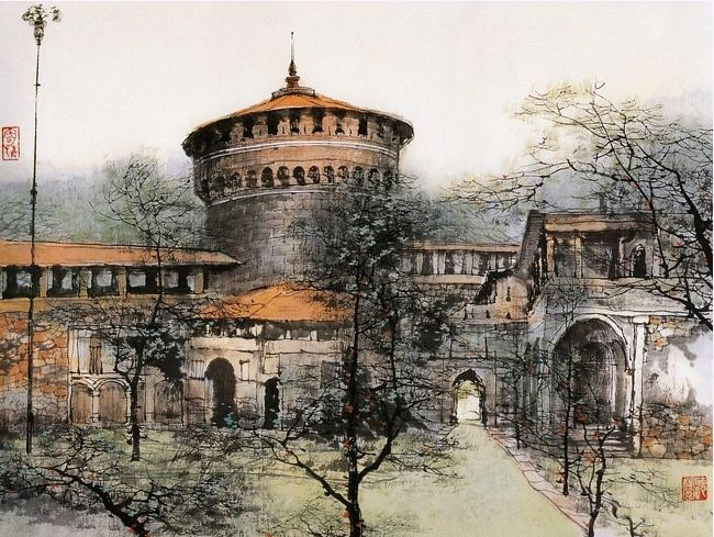 Akvarel-peyzazhi.-Hudozhnik-Liu-Maoshan.-Akvarel-vosemnadtsataya (650x489, 270Kb)