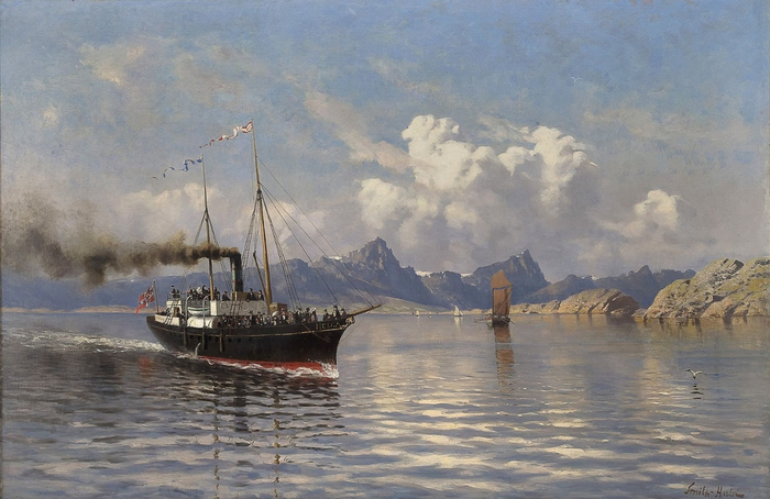 Frithjof-Smith-Hald-The-Steamboat-Helga (700x454, 330Kb)