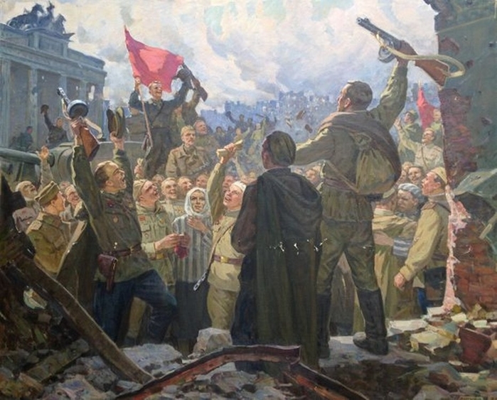 Живопись картина победа