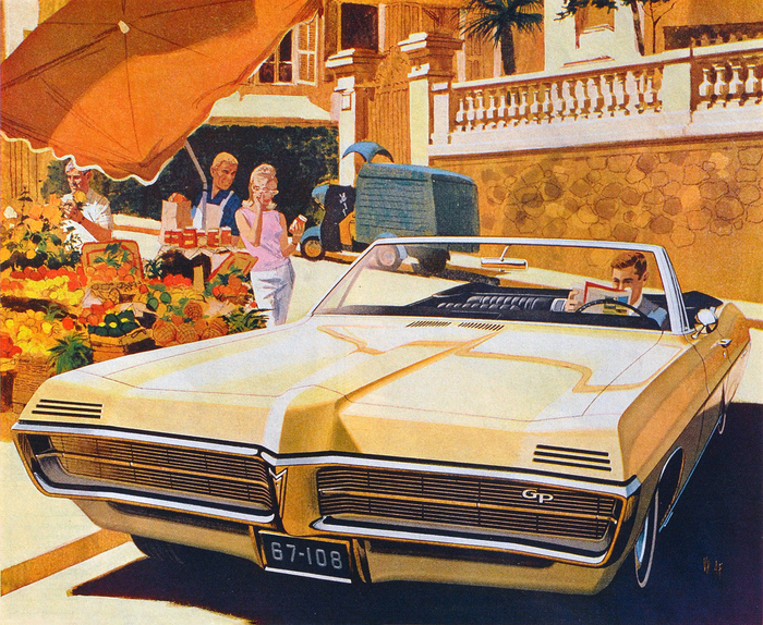 1967_Pontiac_Grand_Prix_Convertible_Farm-Fresh_by_AF-VK (700x574, 717Kb)