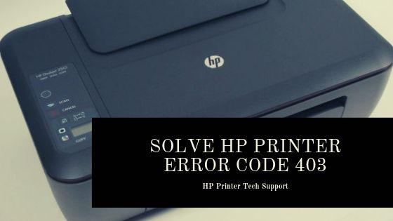 Ошибка 403 на принтере hp