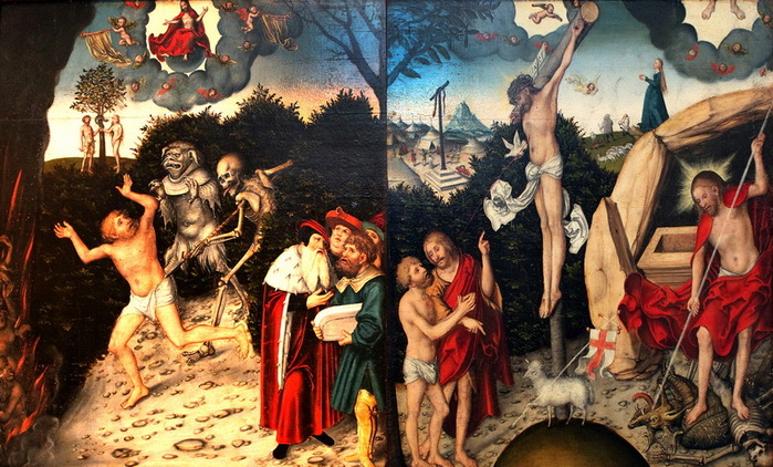 1529 Allegory of Law and Grace, . , . 72.7 × 60.2  72 × 59.7 cm  Germanisches Nationalmuseum,  (700x422, 166Kb)