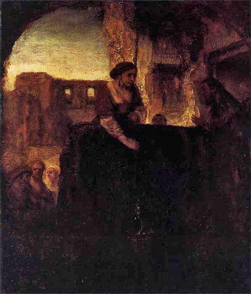 Христос и самарянка. , 1659 г. (512x600, 158Kb)