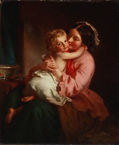 samuel-baruch-halle-mother-and-child (385x470, 38Kb)