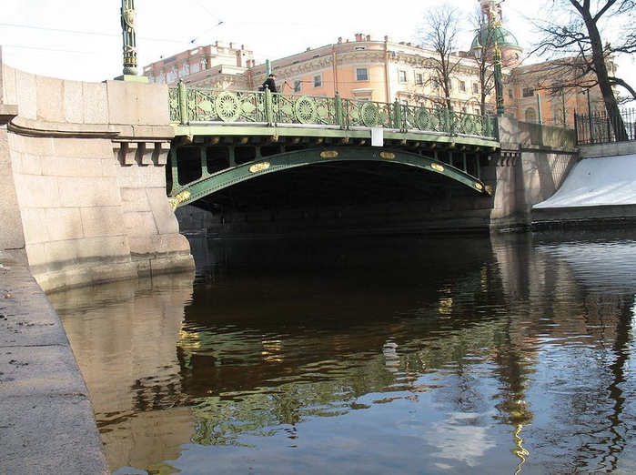 Зеленый мост в санкт петербурге