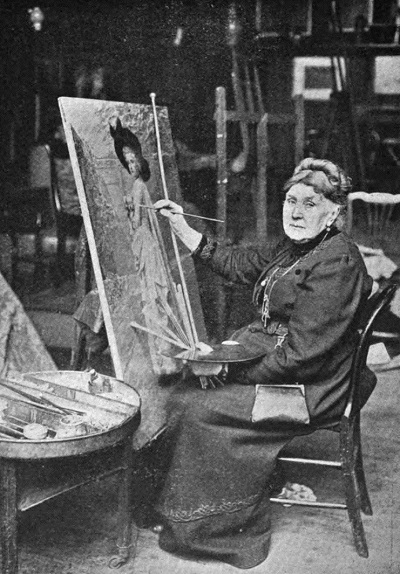 Henrietta_Ward_in_her_studio (400x574, 107Kb)