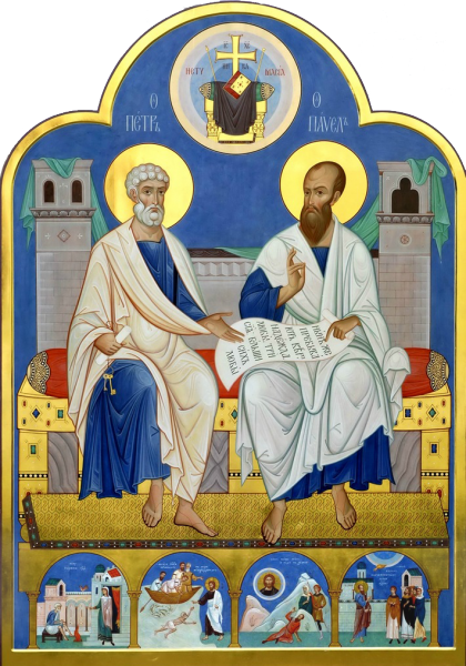 Пётр и Павел (420x600, 492Kb)