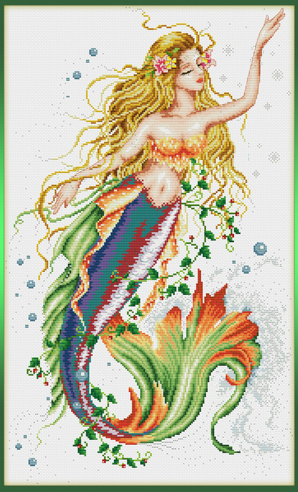 Brilliant Mermaid (424x700, 465Kb)