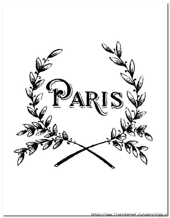 Paris-Wreath-Printable-GraphicsFairysm (544x700, 117Kb)