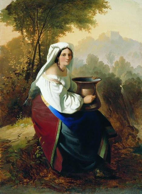 Женщина с кувшином. 1855 ГРМ (469x640, 100Kb)