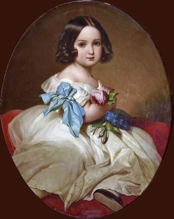 Винтерхальтер – Принцесса Шарлотта Бельгийская, позднее императрица Мексики (1840-1927) (557x700, 99Kb)