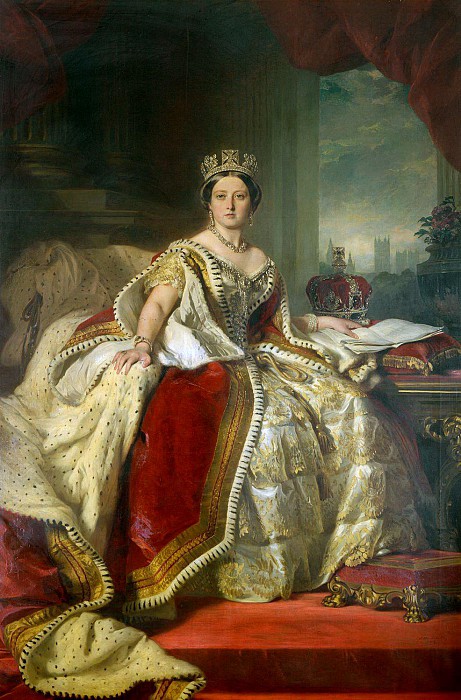 Винтерхальтер – Королева Виктория (1819-1901) (461x700, 109Kb)
