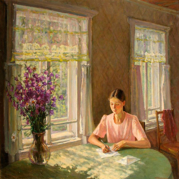 Чулович М.В. В дедушкином доме (700x700, 533Kb)
