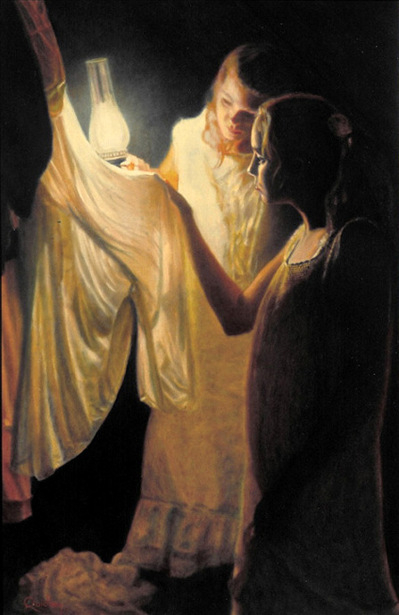 lamplight (399x615, 169Kb)