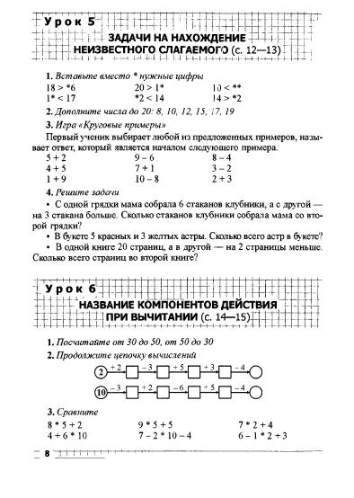 Картинки устный счет 2 класс