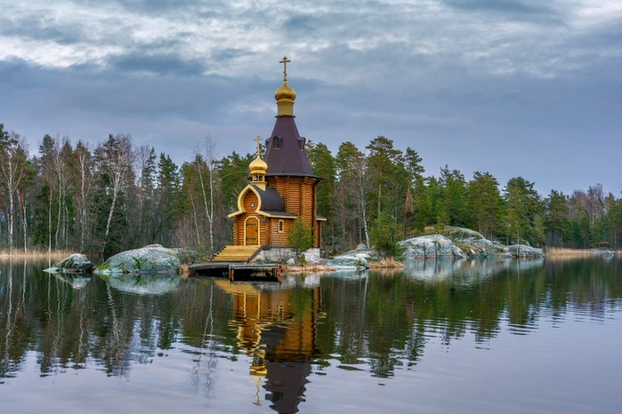 Карелия храм Андрея Первозванного