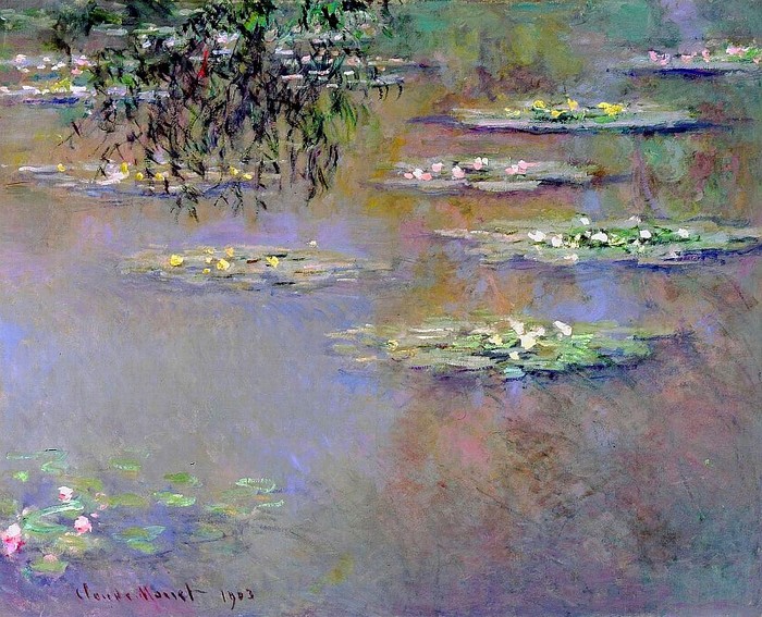     Water Lilies, 1903 (700x567, 158Kb)