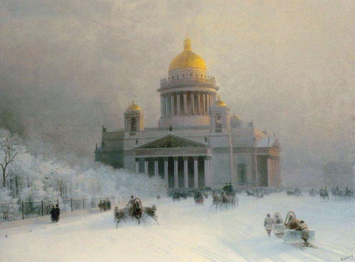 1-Айвазовский-городское-здание (700x516, 391Kb)