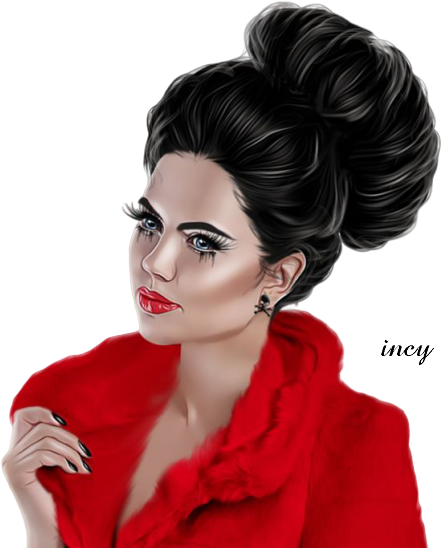 fekete kontyos (442x548, 283Kb)