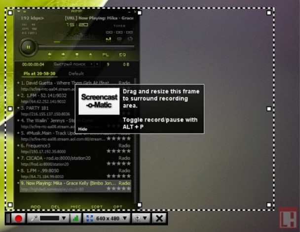   Screencast-O-Matic