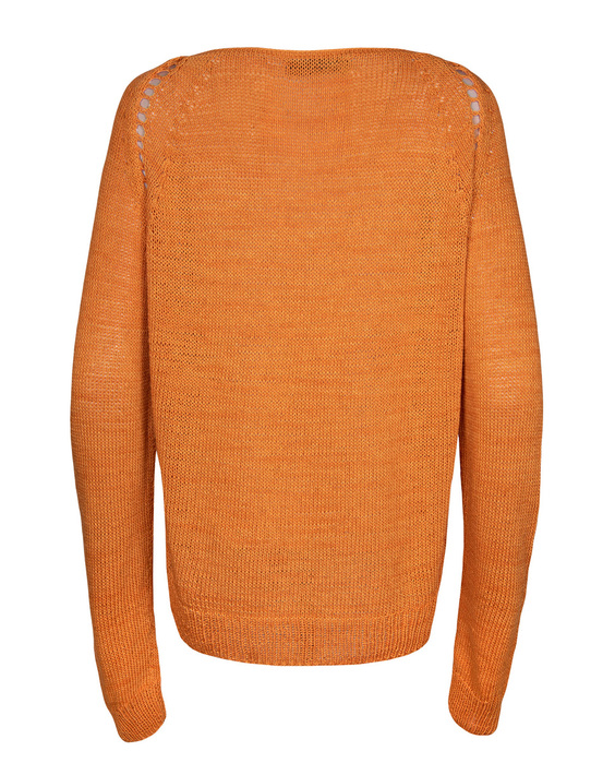 пуловер реглан с дырочками модель на манекене спинка (564x700, 190Kb)