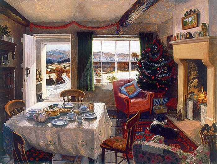 Stephen Darbishire 1940 - British Interiors and Landscape painter - Tutt'Art@ (37) (700x528, 502Kb)