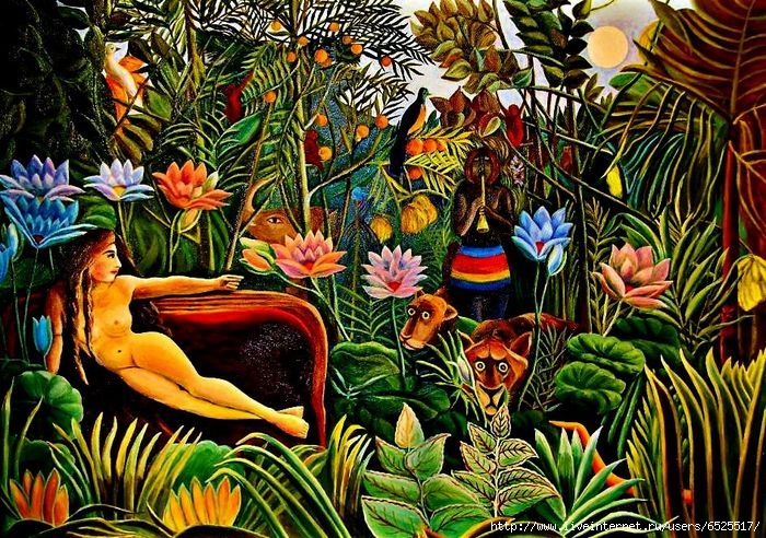 Henri rousseau картины