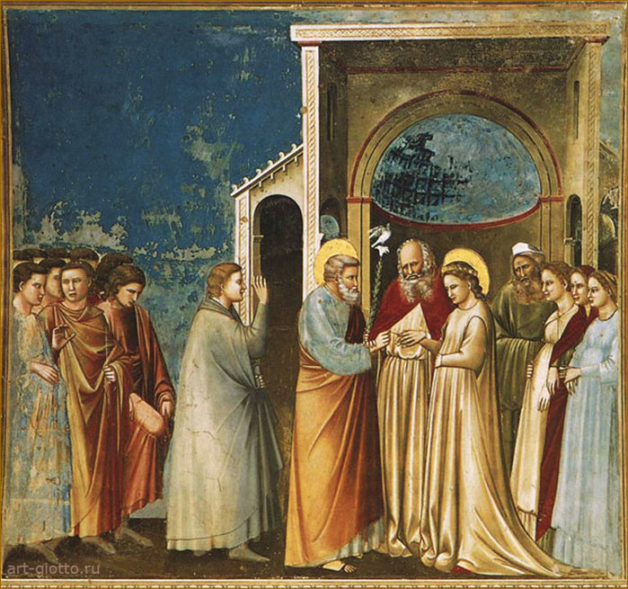 Обручение Марии с Иосифом (900x855, 163Kb)