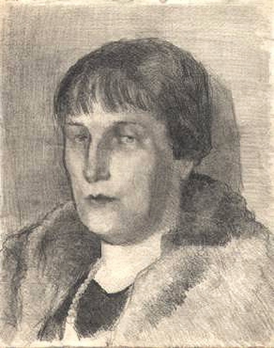 Ахматова кто рисовал