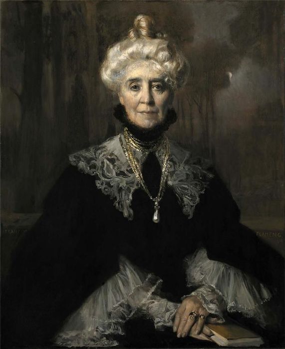 Francois Flameng Mrs Adeline M Noble, 1903 (571x700, 45Kb)