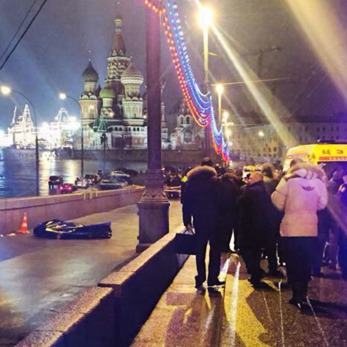 Немцов на мосту