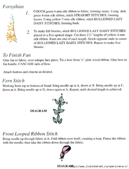Mary Jo Hiney, Joy Anckner - Ribbon Basics. All The Stitches & Techniques Of Silk Ribbon Work & Embroidery - 1996_36 (535x700, 165Kb)
