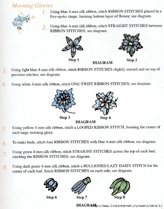 Mary Jo Hiney, Joy Anckner - Ribbon Basics. All The Stitches & Techniques Of Silk Ribbon Work & Embroidery - 1996_67 (549x700, 232Kb)