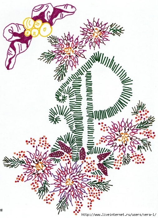 Mary Jo Hiney, Joy Anckner - Ribbon Basics. All The Stitches & Techniques Of Silk Ribbon Work & Embroidery - 1996_77 (507x700, 304Kb)