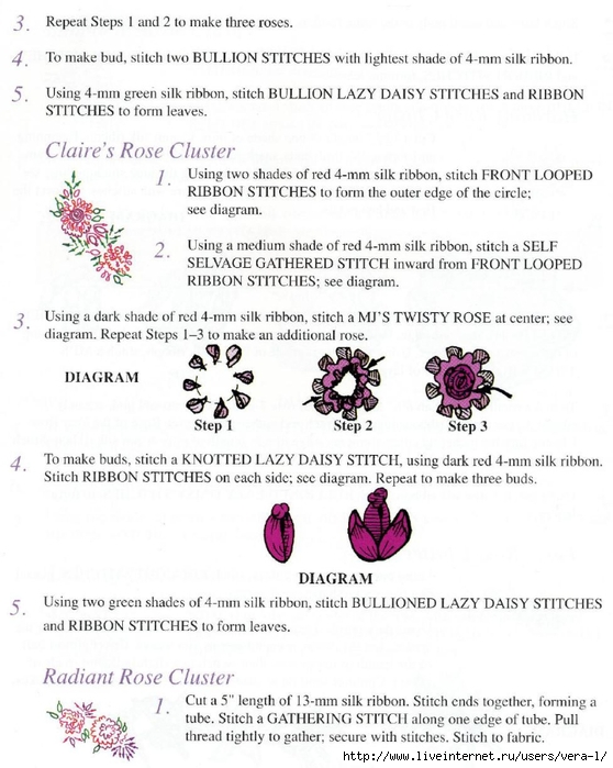 Mary Jo Hiney, Joy Anckner - Ribbon Basics. All The Stitches & Techniques Of Silk Ribbon Work & Embroidery - 1996_91 (558x700, 238Kb)