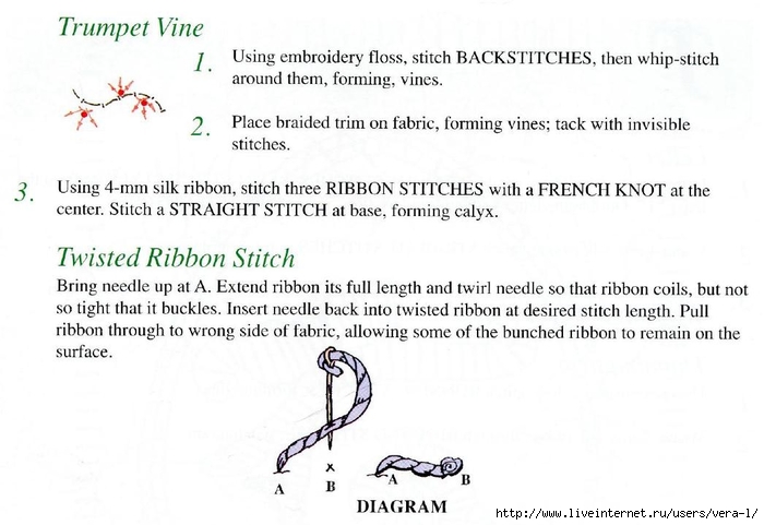 Mary Jo Hiney, Joy Anckner - Ribbon Basics. All The Stitches & Techniques Of Silk Ribbon Work & Embroidery - 1996_105 (700x481, 171Kb)