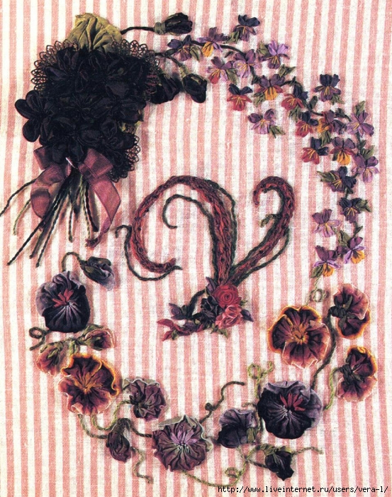 Mary Jo Hiney, Joy Anckner - Ribbon Basics. All The Stitches & Techniques Of Silk Ribbon Work & Embroidery - 1996_109 (553x700, 425Kb)