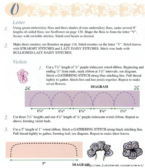Mary Jo Hiney, Joy Anckner - Ribbon Basics. All The Stitches & Techniques Of Silk Ribbon Work & Embroidery - 1996_111 (602x700, 291Kb)