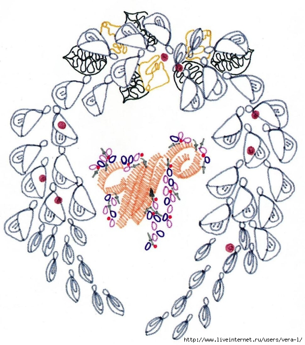 Mary Jo Hiney, Joy Anckner - Ribbon Basics. All The Stitches & Techniques Of Silk Ribbon Work & Embroidery - 1996_114 (619x700, 286Kb)