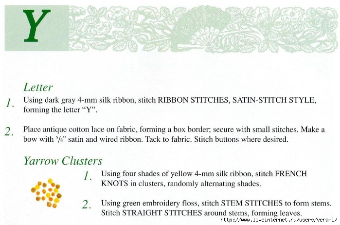 Mary Jo Hiney, Joy Anckner - Ribbon Basics. All The Stitches & Techniques Of Silk Ribbon Work & Embroidery - 1996_122 (700x462, 206Kb)