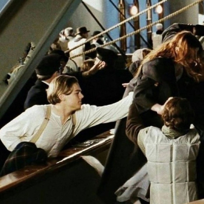 Снимки зa кадром из фильмa «Титаник»
