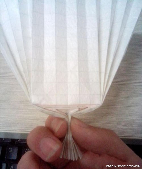 АНГЕЛ из бумаги в технике трехмерное оригами (24) (500x593, 111Kb)