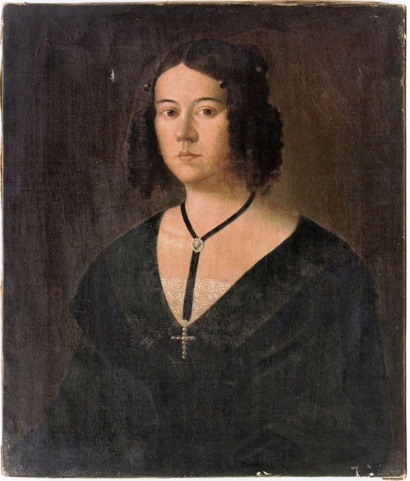 Александра Андреевна Ассиер, мать Чайковского (597x700, 352Kb)