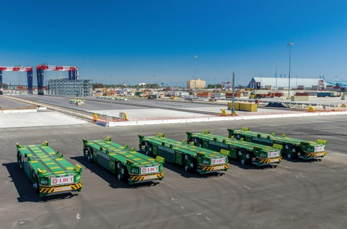 Konecranes to deliver fleet of AGVs to Long Beach Container Terminal (696x461, 203Kb)