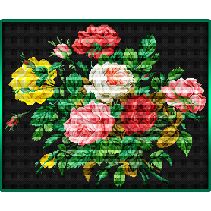 Букет роз (700x700, 669Kb)
