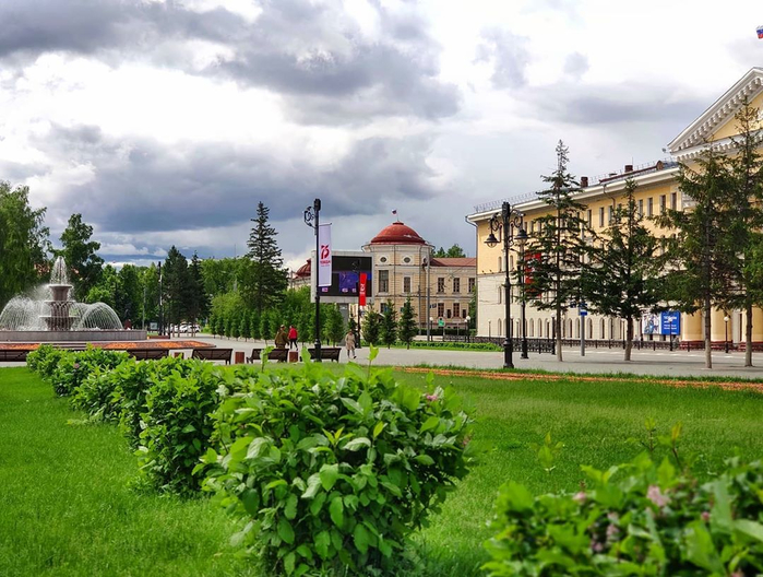 Площадь новособорная томск